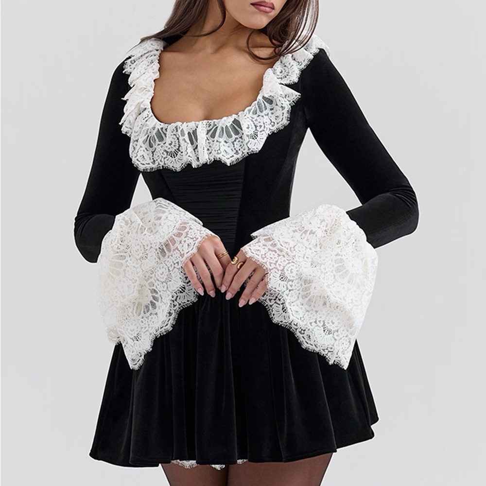 House of CB Black Dress
